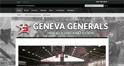 Desktop Screenshot of genevahockey.org