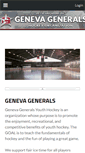 Mobile Screenshot of genevahockey.org
